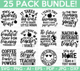 Teacher SVG Bundle