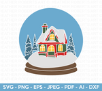 Snow Globe Svg