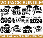 Graduation 2024 SVG Bundle