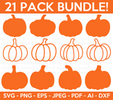 Pumpkin SVG Bundle