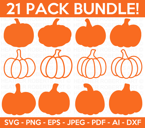 Pumpkin SVG Bundle