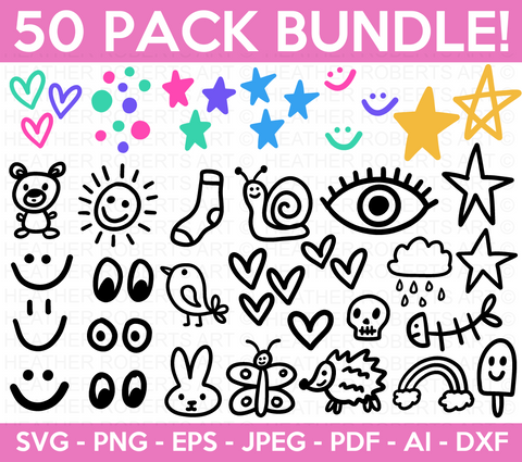 Doodle SVG Bundle