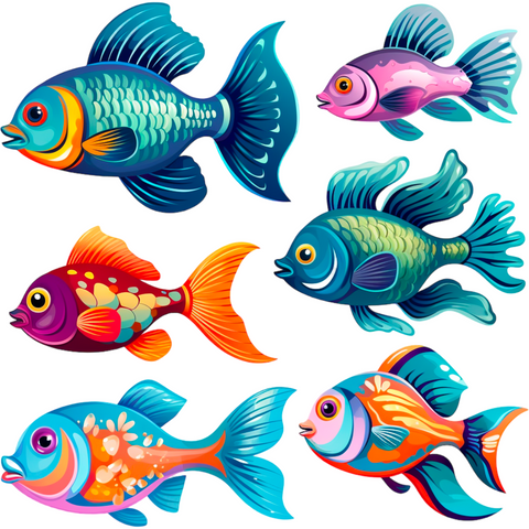 Fish Clipart Set