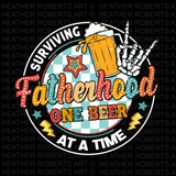 Surviving Fatherhood One Beer At A Time PNG