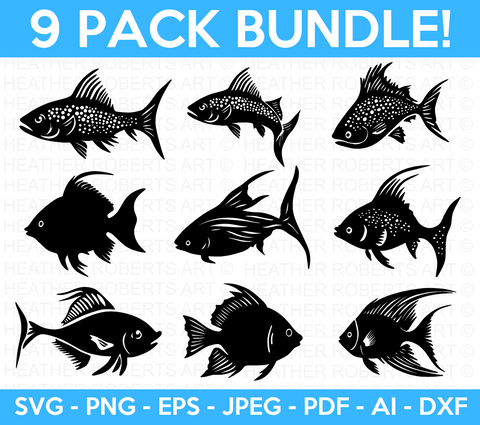 Fish SVG Bundle