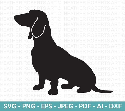 Dachshund Dog SVG