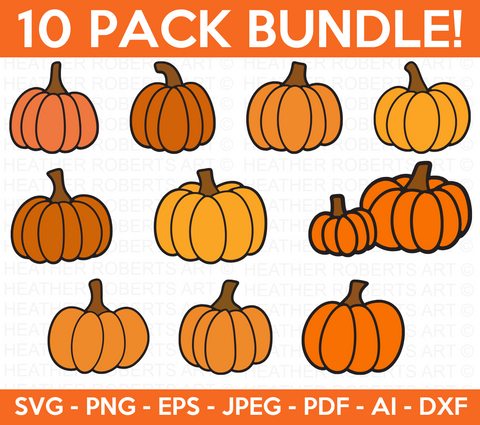 Pumpkin SVG Bundle