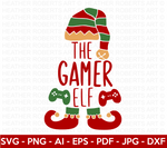 Gamer Elf SVG