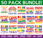 LGBTQ+ SVG Bundle, Gay Pride SVG Bundle