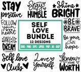 Self Love SVG Bundle