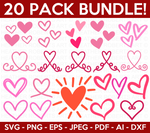 Heart SVG Bundle