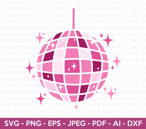 Disco Ball SVG