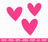 Hearts SVG