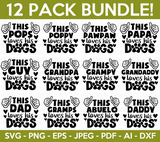 Loves His Dogs SVG Bundle