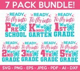 Butterfly Back to School SVG Bundle