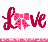 Love Bow SVG