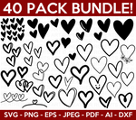 Heart SVG Bundle