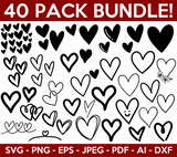 Heart SVG Bundle