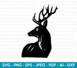 Deer Silhouette SVG