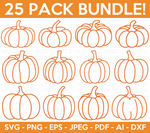 Pumpkin SVG Bundle