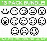 Emojis SVG Bundle