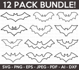 Bats SVG Bundle