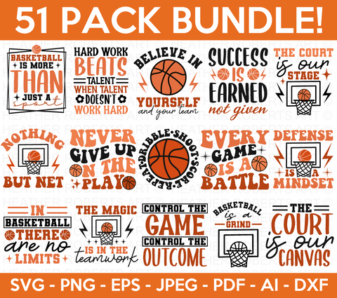 Basketball SVG Bundle