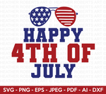 Happy 4th Of July Svg