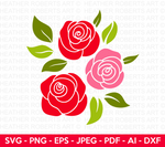 Rose Flower SVG