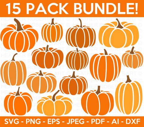 Pumpkin SVG Bundle