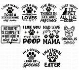 Dog Quotes SVG Bundle