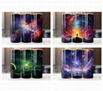 Galaxy 20 Oz Tumbler Wrap Bundle