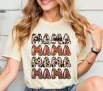 Cowhide Mama Sublimation PNG