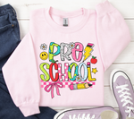 Retro Back to School Sublimation Bundle