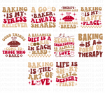 Retro Baking Svg Bundle