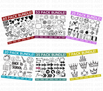 DOODLE MEGA SVG BUNDLE, 750+ Designs