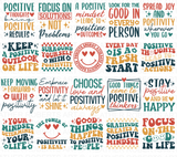 Positive Quotes SVG Bundle