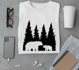 Bear in the Forest SVG