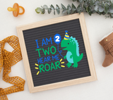 Dinosaur Birthday Roar Svg Bundle