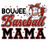 Boujee Baseball Mama Sublimation PNG