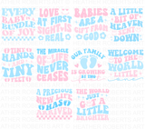 Baby Quote SVG Bundle