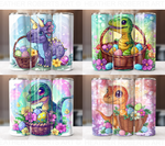 Easter Dinosaur Tumbler Wrap Bundle