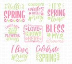 Spring SVG Bundle