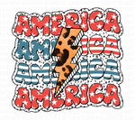 America PNG Sublimation