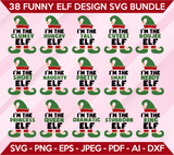 Elf Family SVG Bundle