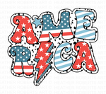 America PNG Sublimation