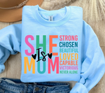 She is Mom SVG