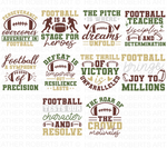 Football SVG Bundle