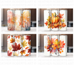 Fall 20 Oz Tumbler Sublimation Wraps Bundle - Volume 2