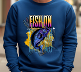 Fish On Sublimation PNG